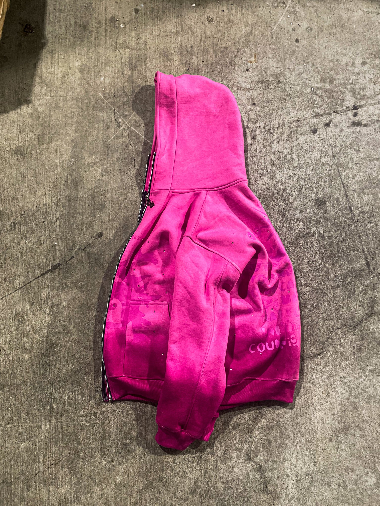 “INT9” Cargo Zip-up (PINK)