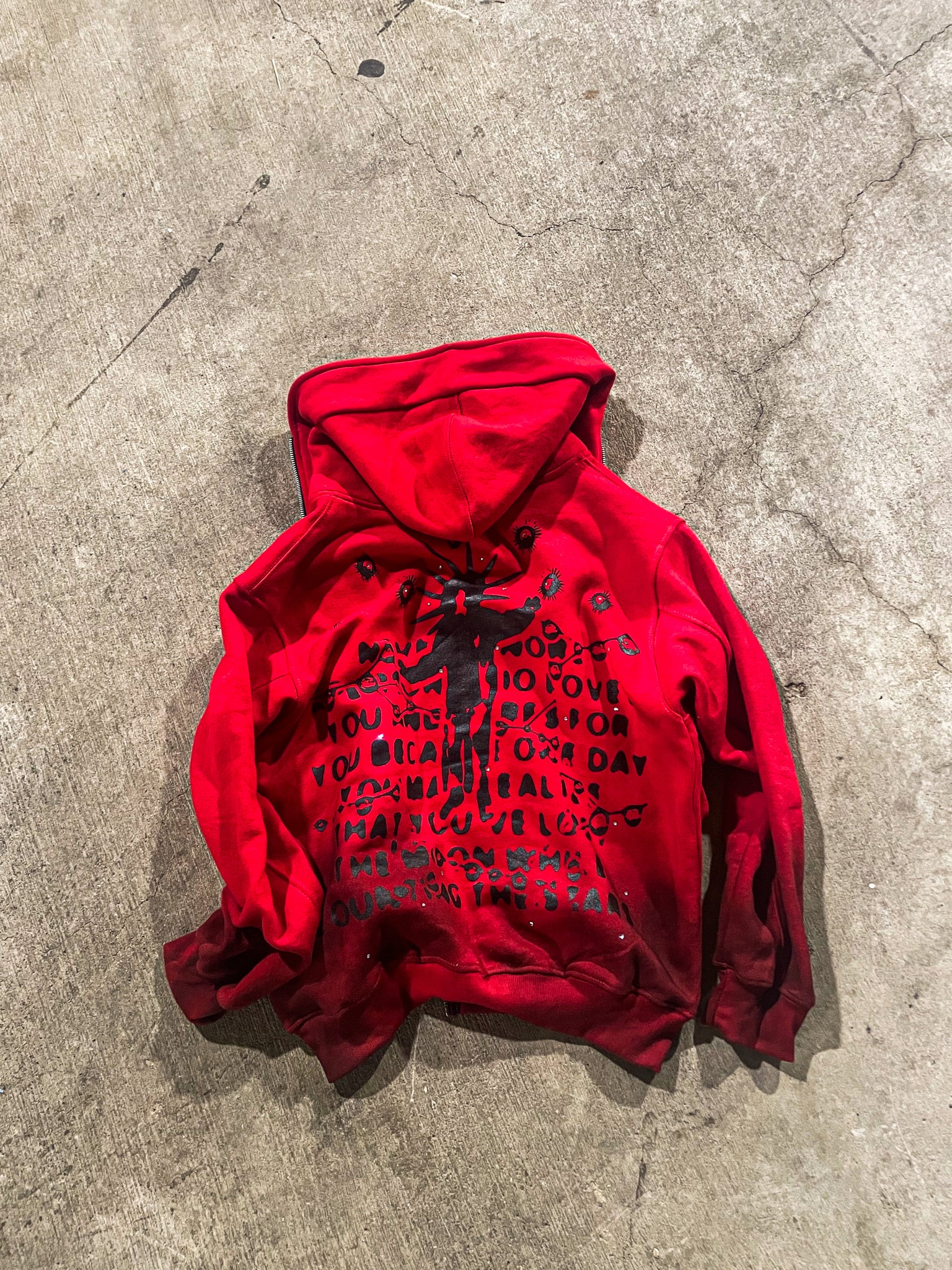 “INT9” Cargo Zip-up (RED)