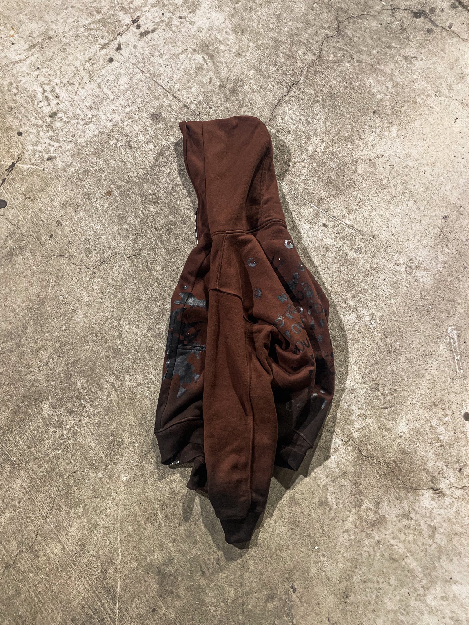 “INT9” Cargo Zip-up (BROWN)